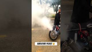 Smoke 💨 kit on Honda 125 modified #125modified #bike #modified #125newmodel