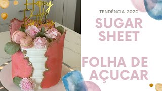 Sugar Sheet - FOLHA DE AÇÚCAR - (tecnica russa)