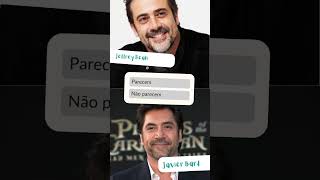 Jeffrey Dean Morgan e Javier Bardem. Parecidos?