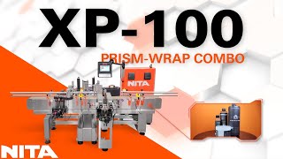 Prism & Wrap Combo Label Application on Various Round Plastic Automotive Cleaning Bottles