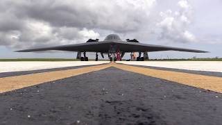 B 2 Spirit Stealth Bomber in Action B 2 Stealth Bomber Doing Carpet Bombing, B 2 Bomb Drop & More