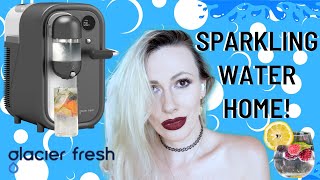 At-Home Sparkling Water Gets Even Easier! Glacier Fresh SPARKIN™ Cold Soda Maker Review