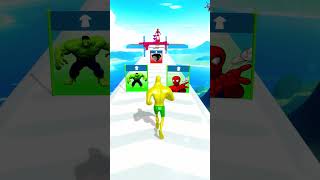 Big Man Race 3D | Superhero Gameplay | Running Games