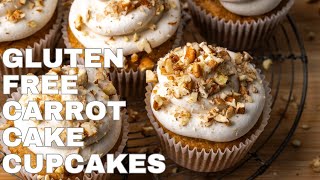 Easy & Delicious Carrot Cake Cupcakes | Gluten Free & Dairy Free