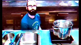 VHS Edit, Vsauce looking at a boiling pot of water looks right into the camera and says yup