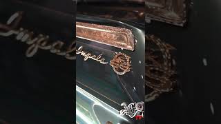 Insane Life After Death 1962 Chevy Impala Convertible at SEMA 2023