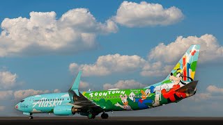 Alaska Airlines Unveils "Mickey's Toontown Express"