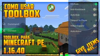 ✅ COMO USAR TOOLBOX EN MINECRAFT PE 2022 |👉TOOLBOX PARA MINECRAFT PE "Todavía Funciona"