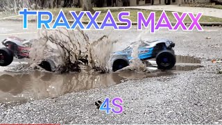 Traxxas Maxx slowmo launch