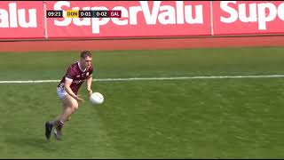 BIG HIT - GALWAY V DONEGAL 2024 ALL IRELAND FOOTBALL SEMI-FINAL