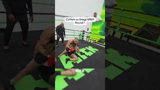 Cuffem vs Snagz MMA round 1 #adinross #adinrossclips #viral