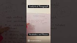 Exam Tips | class 10 boards| Analytical paragraph | vocabulary and phrases | writing skill|