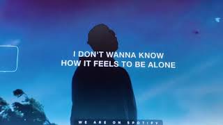 I want to be alone lyrics