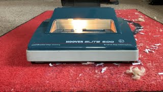 1989 Hoover Elite 600 Vacuum Cleaner Overview and Demonstration