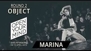 MARINA | ROUND 2 | OPEN YOUR MIND 3 SPB | Experimental dance