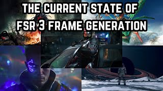 AMD's FSR 3 Frame Generation Tested in 5 Games