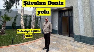 Şüvəlanda 5 sotda hovuzlu villa satıram 250 kv 050 654 91 57