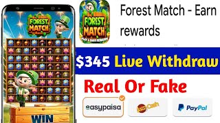 Forest Match - Earn rewards game Gameplay Video for Android