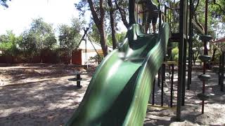 Great nephew Harry on the slide