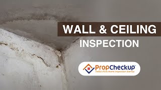 Wall & Ceilling Checkpoint | Home Inspection