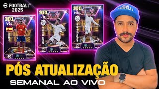 🔥⚽️ PÓS ATUALIZAÇÃO SEMANAL AO VIVO | CONFERINDO TODAS AS NOVIDADES | EFOOTBALL 2025 - PS5