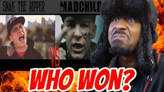 Rapper REACTS | Snak The Ripper vs Madchild (All Diss Tracks!!!)