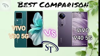 Vivo 📱 V30 5G vs V40 5G | Design and Build Quality Battle |🤠Which One Looks More Premium?😱