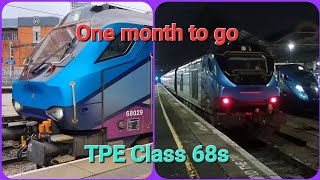 🌙 Twilight of TPE Class 68s. ⏰️ Just ONE MONTH to go 🪓 😔