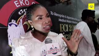 I am always glad to give back to society; anytime Eko Club calls, I will always answer--Miss Ngozika