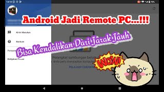 cara mengendalikan pc jarak jauh dengan tablet android