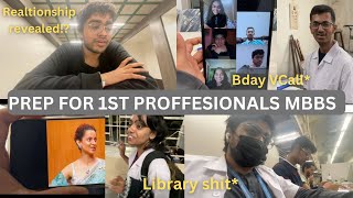 Day in My Life Vlog | Preparing for 1st MBBS University Exams | Stressful than NEET ?