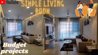 Simple living room design #interior designer  like share for more