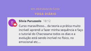 Curso Yoga Diário | Silvia - Aluna