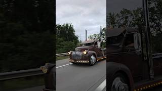 Awesome classic cars and a truck.