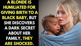 A Blonde is Humiliated for Giving Birth to a Black Baby, but She Discovers a Dark Secret...