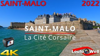 🇫🇷 Saint-Malo, la Cité CORSAIRE (35) 2022 - GoPro Hero 10 Black - 4K