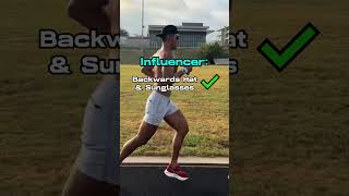 Influencers vs Elite Athletes: Hard Training  #shorts