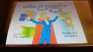 Caillou 1x02 "Caillou el magnífico."