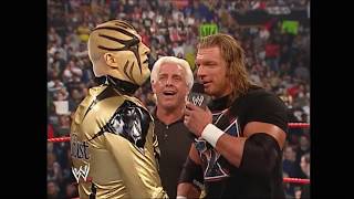 Goldust HHH Ric Flair Funniest Raw Moment 3/17/2003