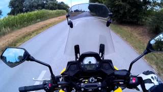 Kawasaki Versys 650 2015 acceleration 0-150 km/h