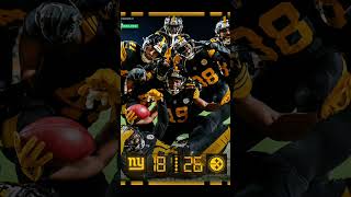 Steelers beat the giants 26-18 in week 8 #nfl #nflseason #steelers #shorts #shortsfeed #fyp