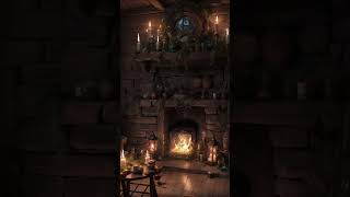 ☕️ Cozy Cabin in the Woods Ambience #ambience  #cottage #cozy #magic #rainsounds #firecracklingsound