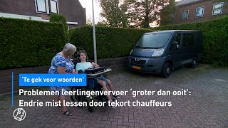 😣PROBLEMEN leerlingenvervoer GROTER dan ooit: 'Te GEK voor woorden' | Hart van Nederland