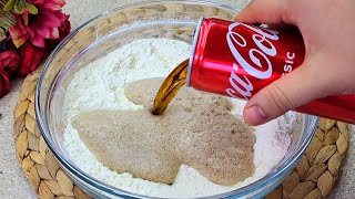 Перемешайте Coca-Cola с Мукой! Мало кто знает этот секретный рецепт! ОБАЛДЕННО вкусно и быстро!