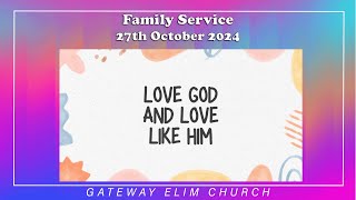 Family Service - 27th October 2024