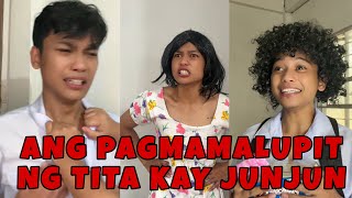 EPISODE 1| ANG PAGMAMALUPIT KAY JUNJUN NG KANYANG TITA| TRENDING FUNNY VIDEOS