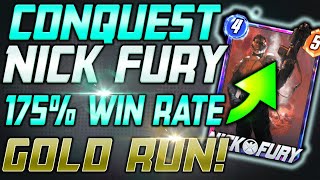 Snapsters Nick Fury Deck (WIN) in Conquest Gold | Marvel Snap