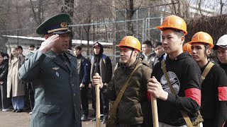 В АКАДЕМИИ ПРОШЛИ СЕЙСМИЧЕСКИЕ УЧЕНИЯ