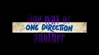 One Direction - One Way or Another [Clean] (Lyric Video)