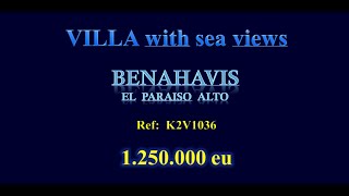 VILLA EN PARAISO ALTO   BENAHAVIS   1 250 000 eu